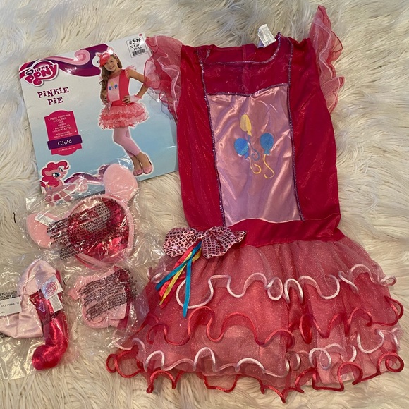 Girls my little pony pinkie pie costume (S) - Picture 1 of 5